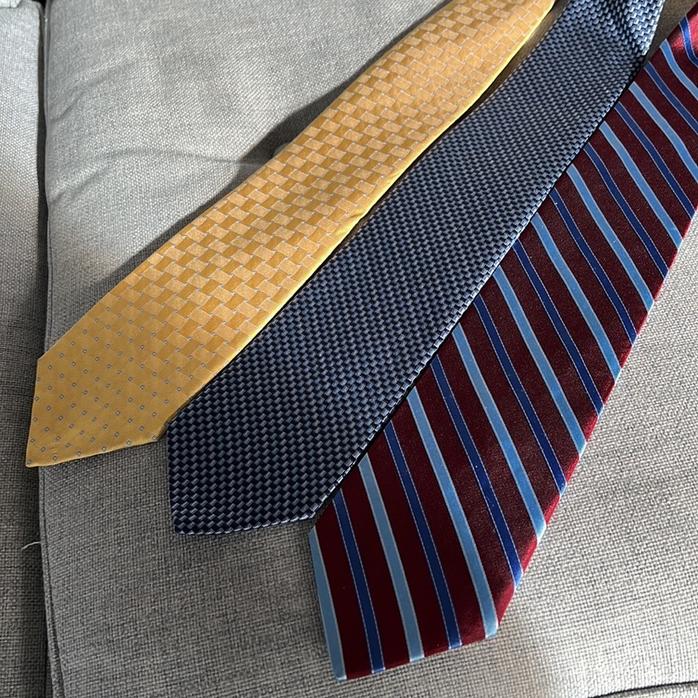 Brooks Brothers Silk Ties - 3 Pack